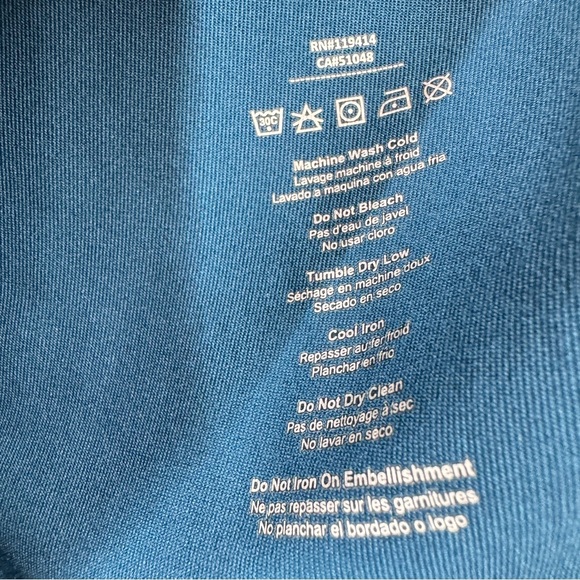 Merrell Women Performance Pullover Blue Medium High Neck Outdoor Wicking Running - Picture 8 of 8